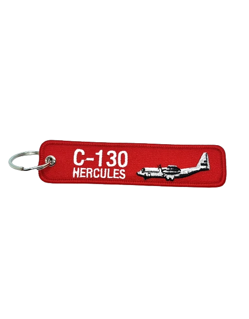 Key Hanger - "REMOVE BEFORE FLIGHT" & C-130 Hercules