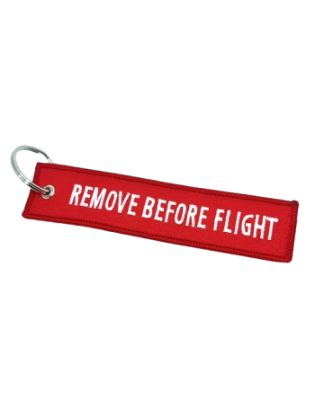 Key Hanger - "REMOVE BEFORE FLIGHT"