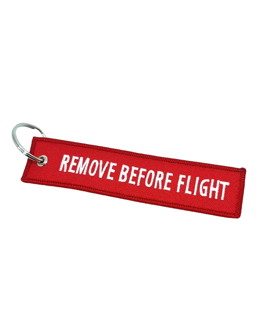 Key Hanger - "REMOVE BEFORE FLIGHT"