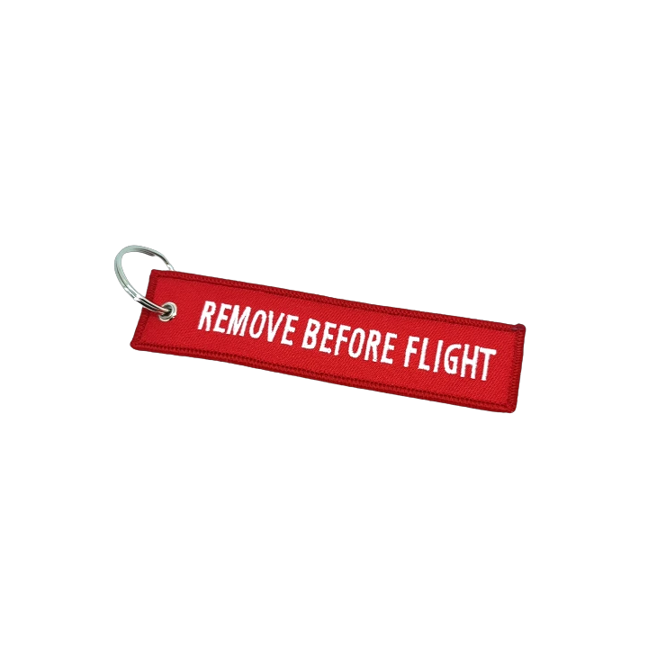 Key Hanger - "REMOVE BEFORE FLIGHT"