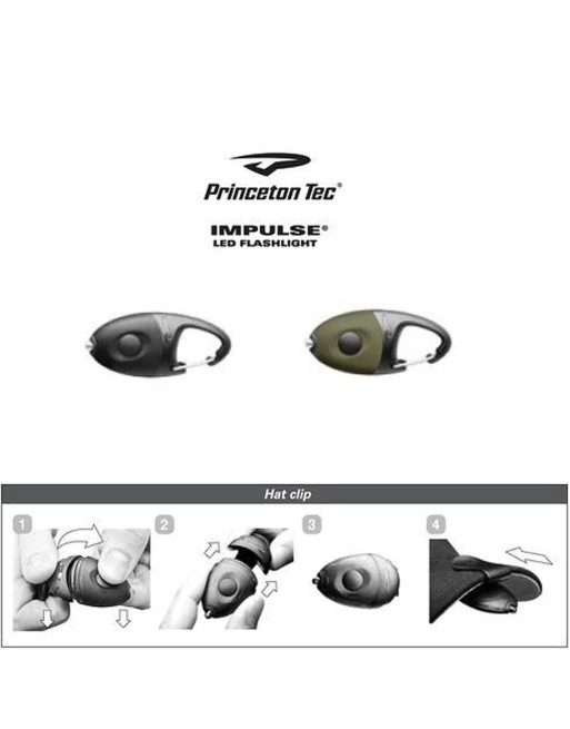 Princeton Tec - IMPULSE, hvidt lys