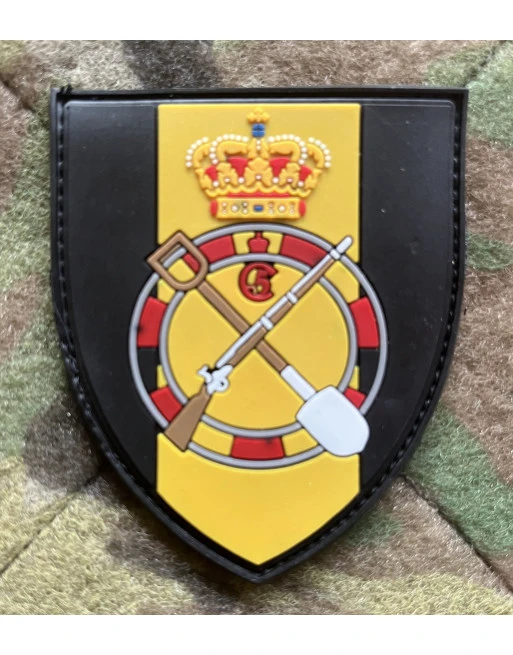 Ingeniørregimentet, Skjold PVC mærke på velcro