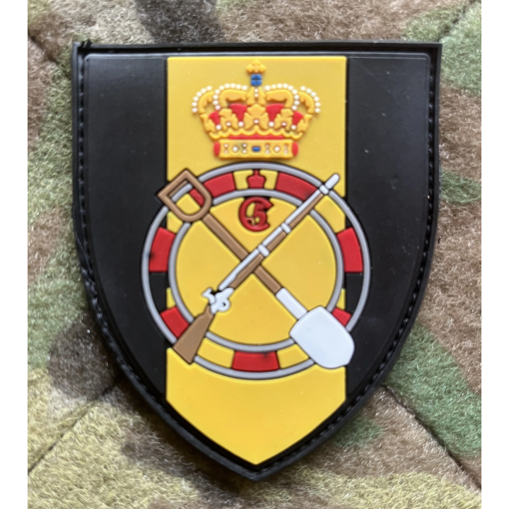 Ingeniørregimentet, Skjold PVC mærke på velcro