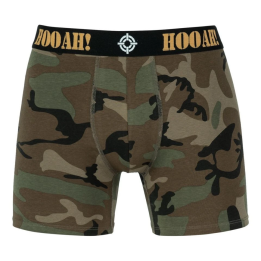 FOSTEX - HOOAH!! Boxershorts, Woodland Camo