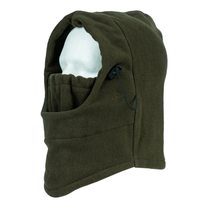 FOSTEX - Balaclava fleece polar, Olivengrøn