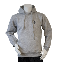Lancer - Hoodie u/zip, DANSKE ARTILLERIREGIMENT, Grå