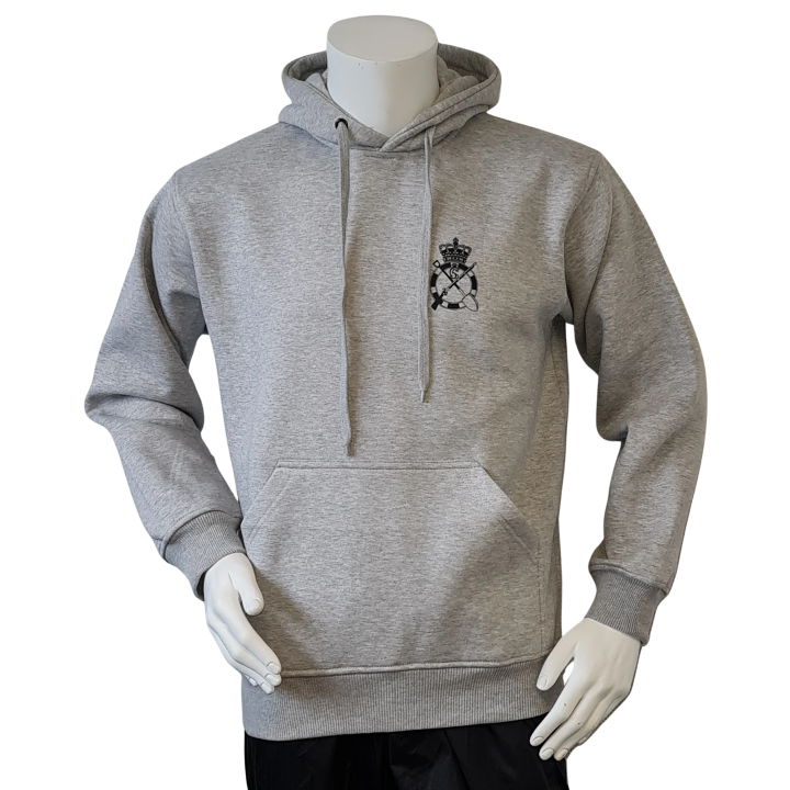 Lancer - Hoodie u/zip, INGENIØRREGIMENTET, Grå