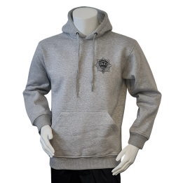 Lancer - Hoodie u/zip, LIVGARDEN, Grå