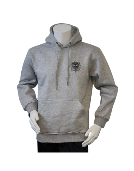 Lancer - Hoodie u/zip, LIVGARDEN, Grå