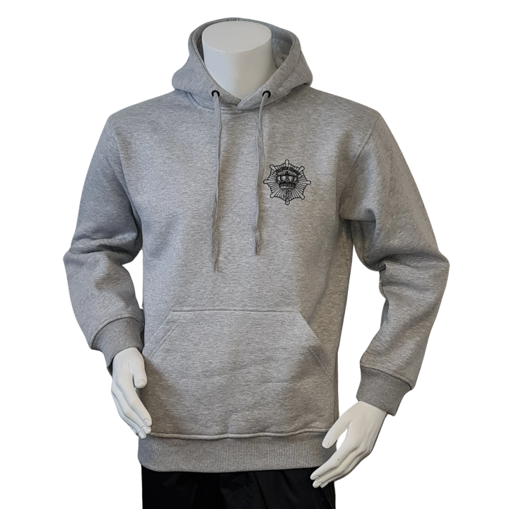 Lancer - Hoodie u/zip, LIVGARDEN, Grå