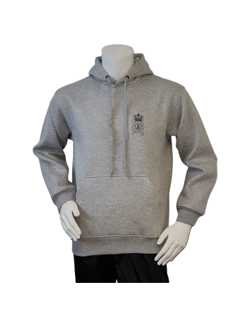 Lancer - Hoodie u/zip, EFTERRETNINGREGIMENTET, Grå