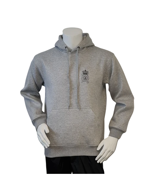 Lancer - Hoodie u/zip, EFTERRETNINGREGIMENTET, Grå