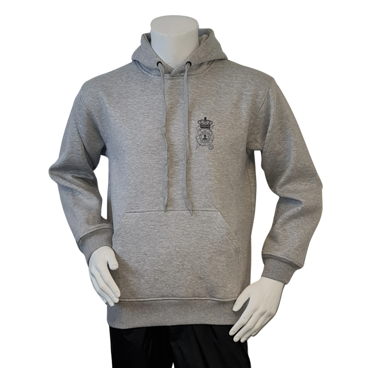 Lancer - Hoodie u/zip, EFTERRETNINSGREGIMENTET, Grå