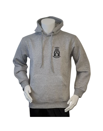 Lancer - Hoodie u/zip, HÆRENS SERGENTSKOLE, Grå