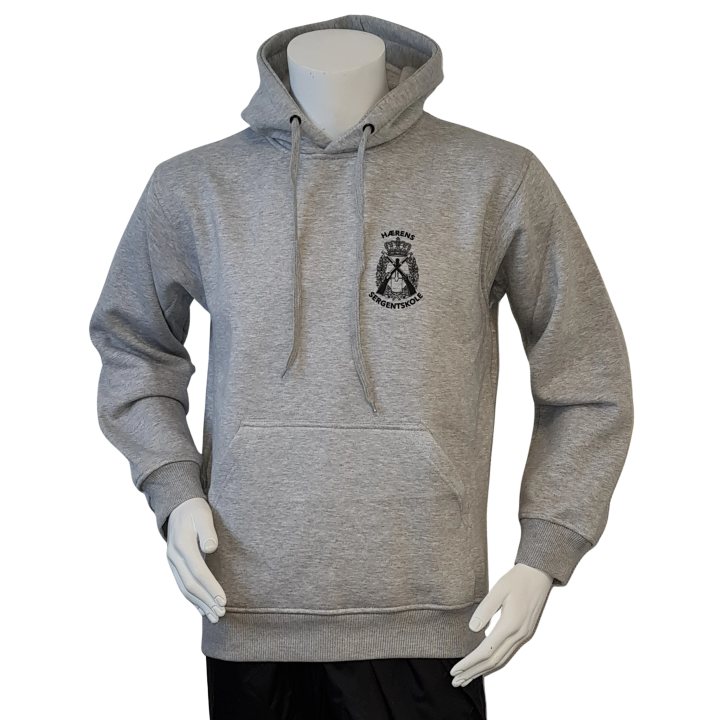 Lancer - Hoodie u/zip, HÆRENS SERGENTSKOLE, Grå
