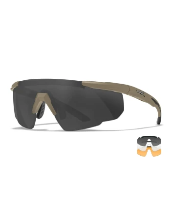 Wiley X - SABER Advanced TAN - Clear/Grey/Light Rust