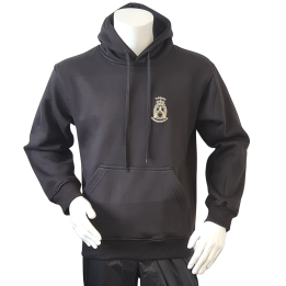 Lancer - Hoodie u/zip, HÆRENS SERGENTSKOLE, Sort