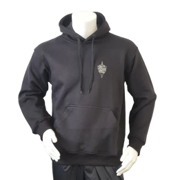 Lancer - Hoodie u/zip, SLESVIGSKE FODREGIMENT, Sort