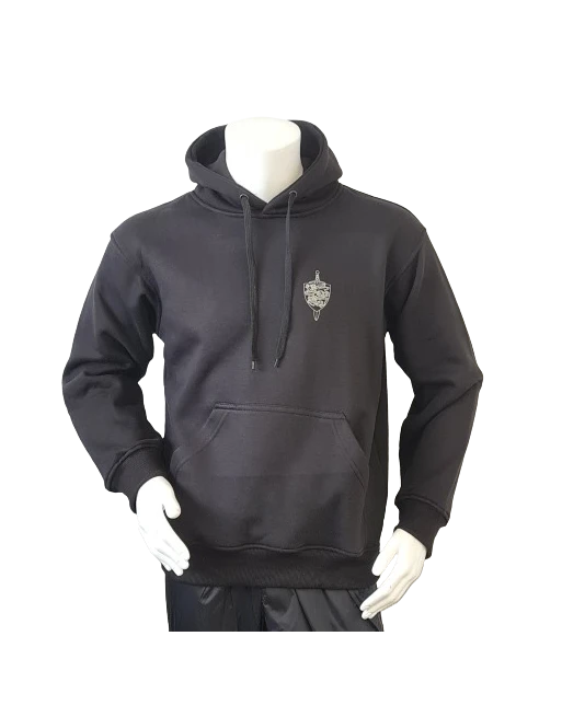 Lancer - Hoodie u/zip, SLESVIGSKE FODREGIMENT, Sort