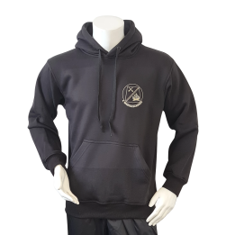 Lancer - Hoodie u/zip, 4. MARINEESKADRON, Sort