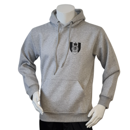 Lancer - Hoodie u/zip, TRÆNREGIMENTET, Grå