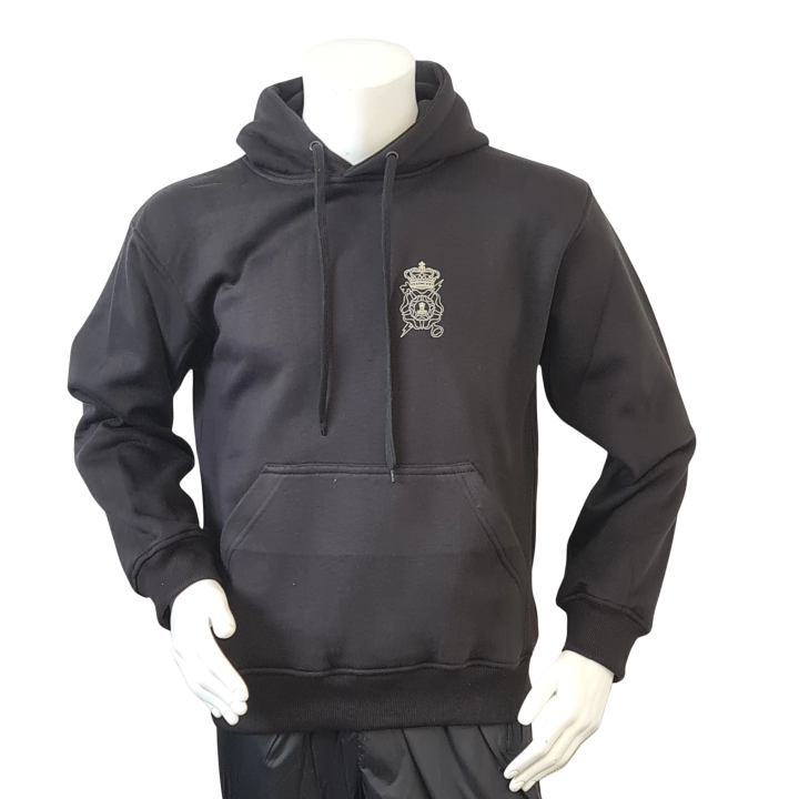 Lancer - Hoodie u/zip, EFTERRETNINGSREGIMENT, Sort