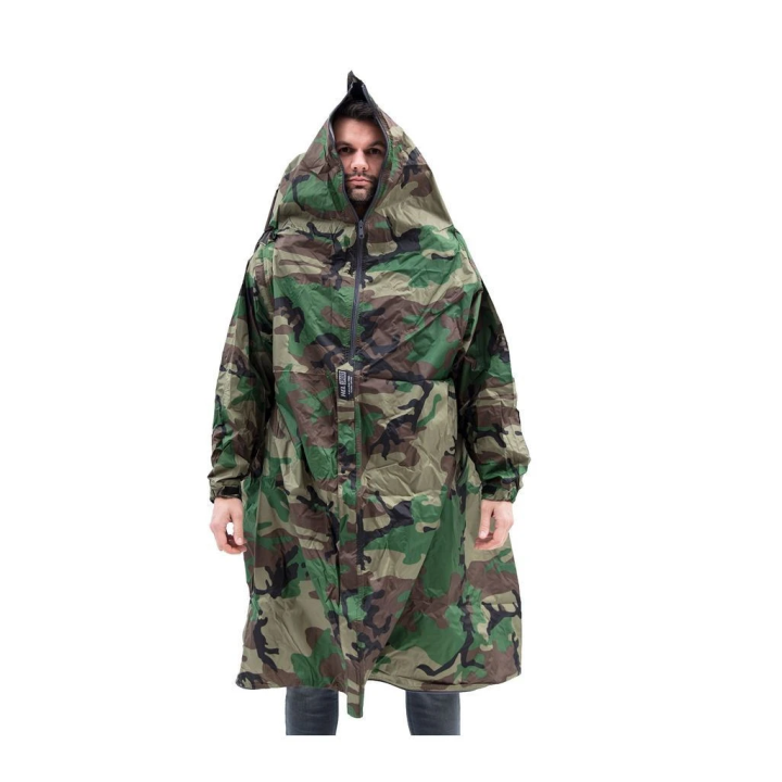 Fjellduk Pro Poncho, Woodland Camo