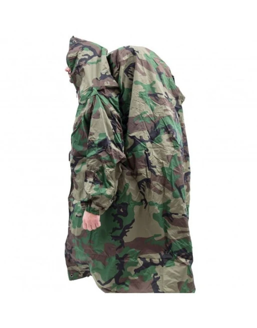 Fjellduk X-Trem, Poncho, Woodland Camo