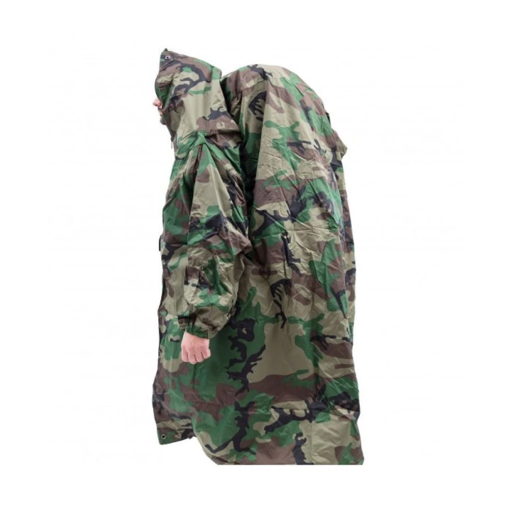 Fjellduk X-Trem, Poncho, Woodland Camo