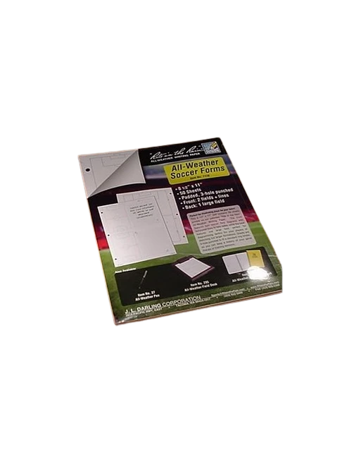 Rite in the Rain - Fodboldtaktik Ark, 50 stk.