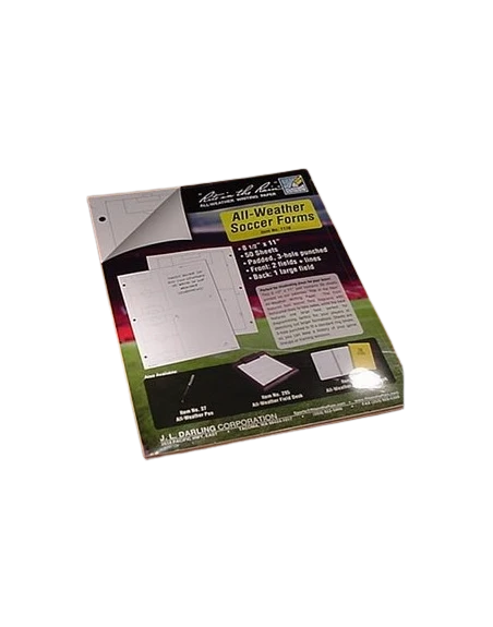 Rite in the Rain - Fodboldtaktik Ark, 50 stk.