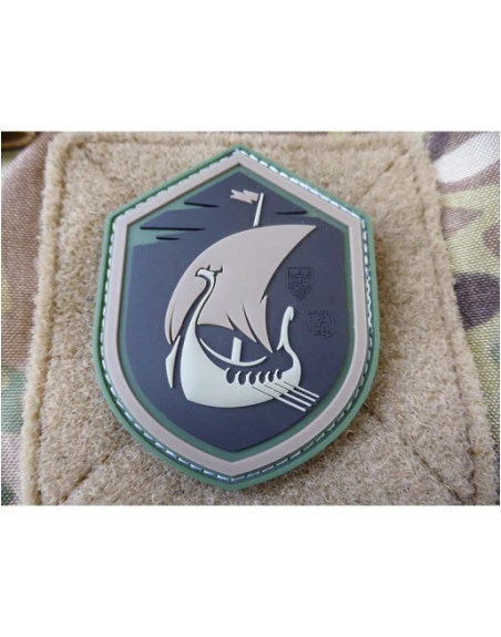 Drageskib 3D PVC Patch