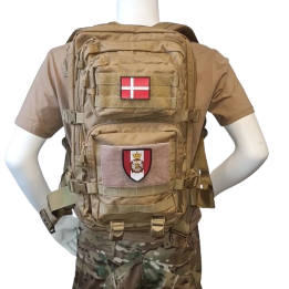 Rygsæk med Trænregimentet-Patch, sæt