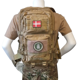 Rygsæk med Efterretningsregimentet-Patch, sæt