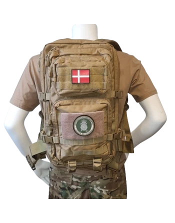 Rygsæk med Efterretningsregimentet-Patch, sæt