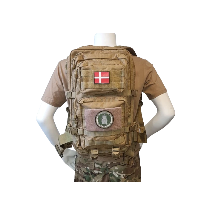 Rygsæk med Efterretningsregimentet-Patch, sæt