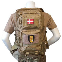 Rygsæk med Ingeniørregimentet-Patch, sæt