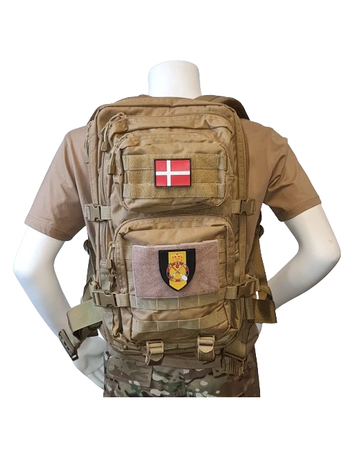 Rygsæk med Ingeniørregimentet-Patch, sæt