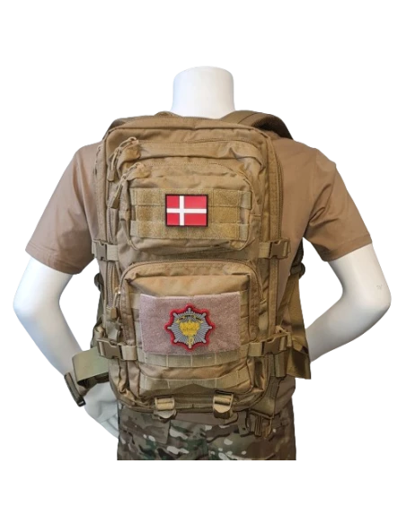 Ryksæk m. Den Kgl. Livgardes Regimentsmærke, sæt