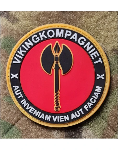 Jydske Dragonregiment, Vikingkompagniet, PVC mærke på velcro