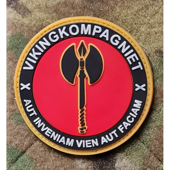 Jydske Dragonregiment, Vikingkompagniet, PVC mærke på velcro