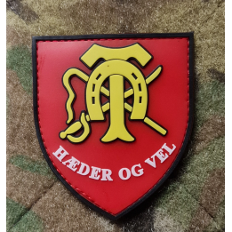 Trænregimentet, 1. Logistikbataljon, PVC mærke på velcro