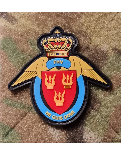 Flyverhjemmeværnets mærk i PVC på velcro