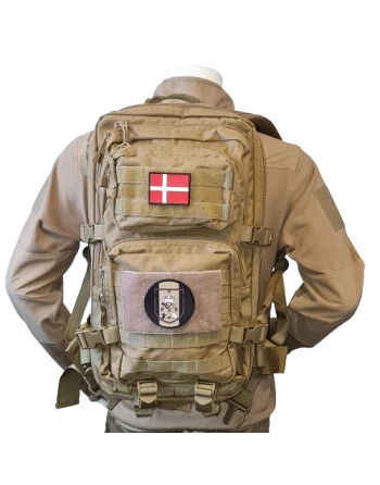 Rygsæk med Ingeniørregimentet-Patch, sæt