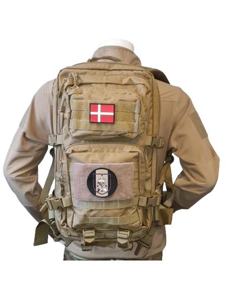 Rygsæk med Ingeniørregimentet-Patch, sæt