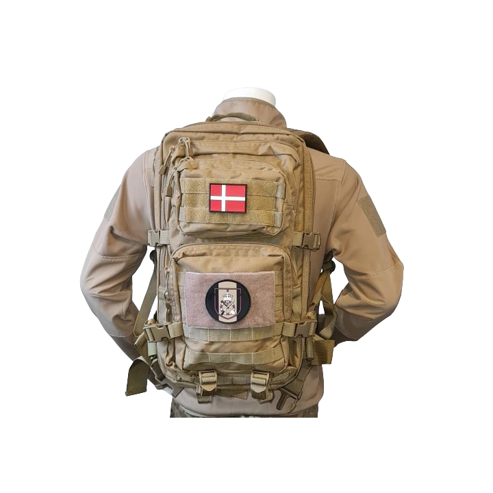 Rygsæk med Ingeniørregimentet-Patch, sæt