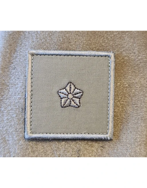 Gradstegn Sekondløjtnant, khaki på Velcro
