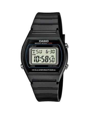 Casio - W-202-1AVEF, armbåndsur, Sort