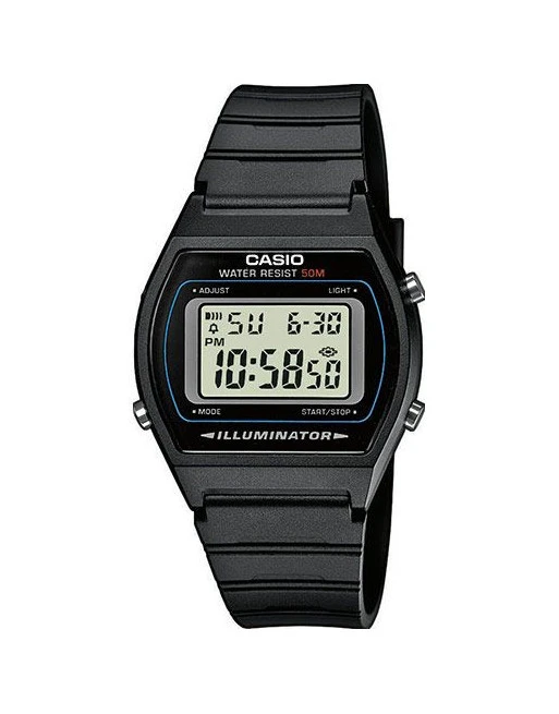 Casio - W-202-1AVEF, armbåndsur, Sort