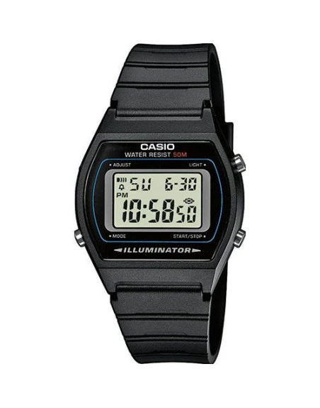 Casio - W-202-1AVEF, armbåndsur, Sort